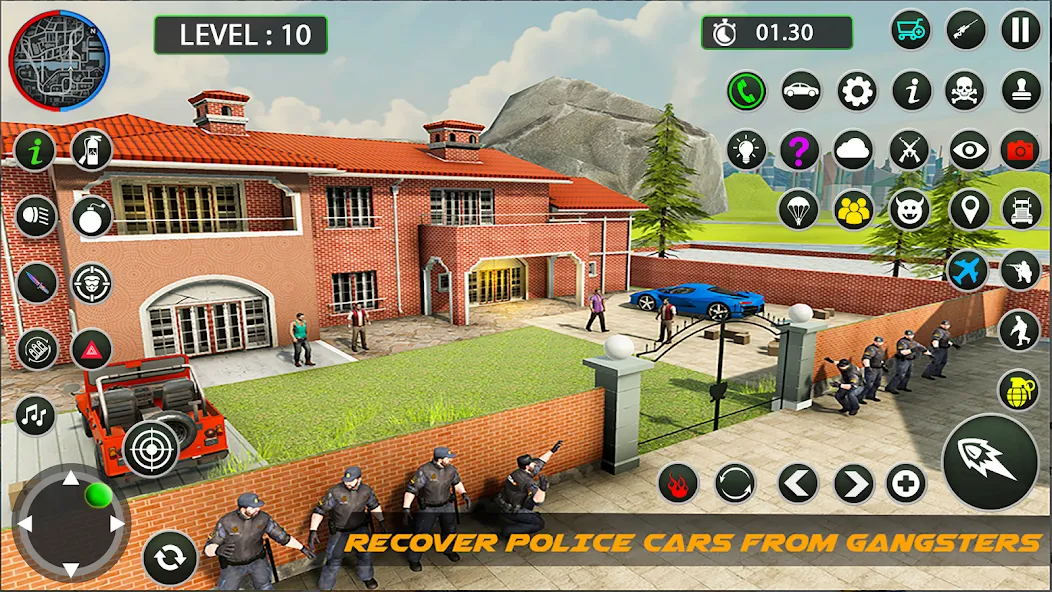 Скачать Police Game – Police Car Game [MOD: безлимитные деньги и все машины] — скриншот 2