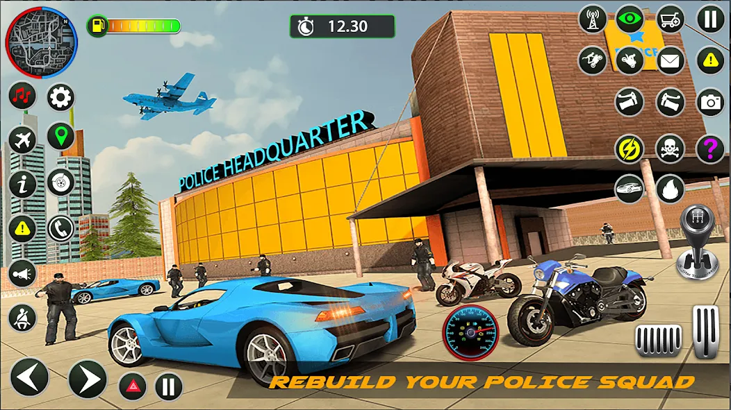 Скачать Police Game – Police Car Game [MOD: безлимитные деньги и все машины] — скриншот 5