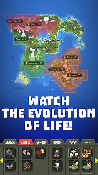WorldBox - Sandbox God Sim [MOD: безлимитные ресурсы и всё открыто] (Бесплатно / APK) — скриншот 3