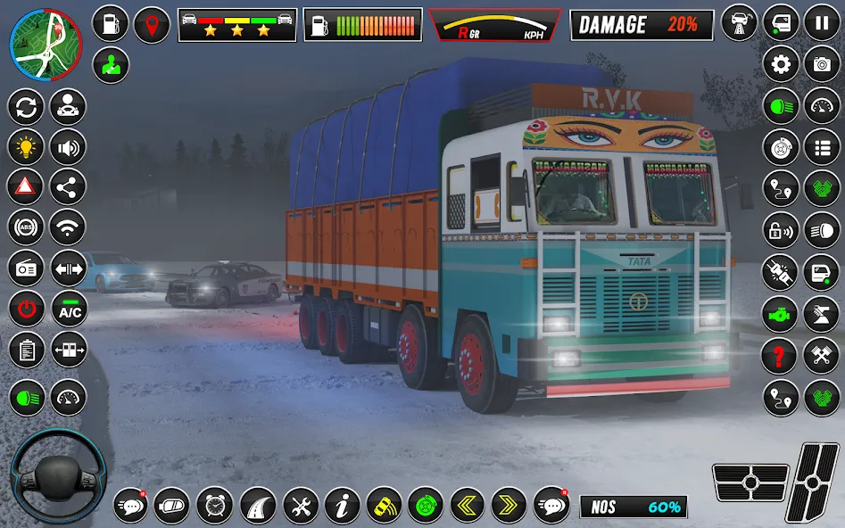 Indian Truck Game 3d Truck sim [MOD: безлимитные деньги и открыты все грузовики] на Андроид — скриншот 1