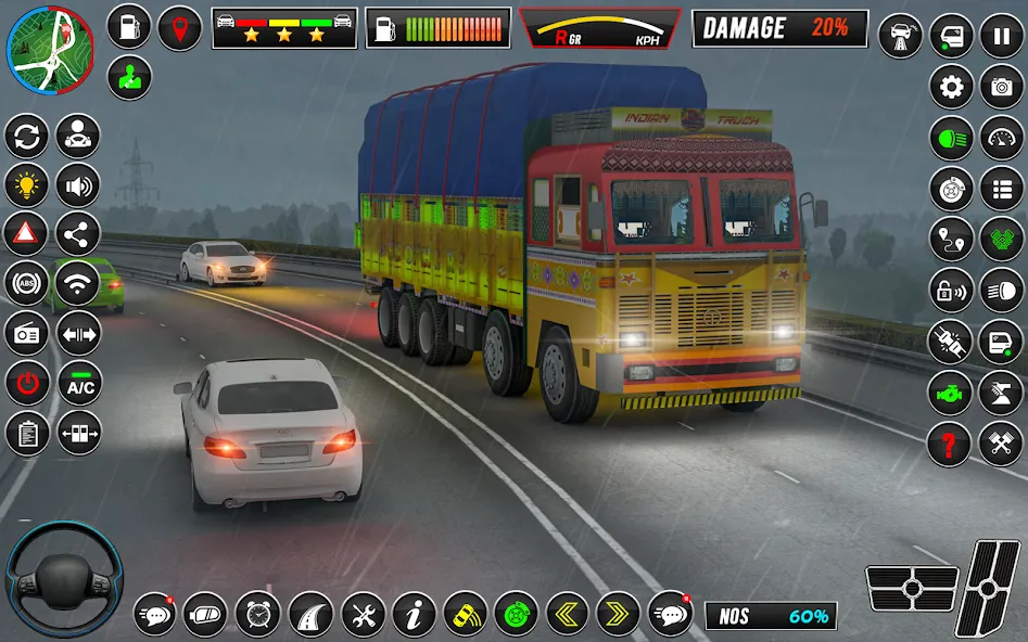 Indian Truck Game 3d Truck sim [MOD: безлимитные деньги и открыты все грузовики] на Андроид — скриншот 3