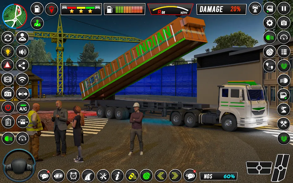 Indian Truck Game 3d Truck sim [MOD: безлимитные деньги и открыты все грузовики] на Андроид — скриншот 5