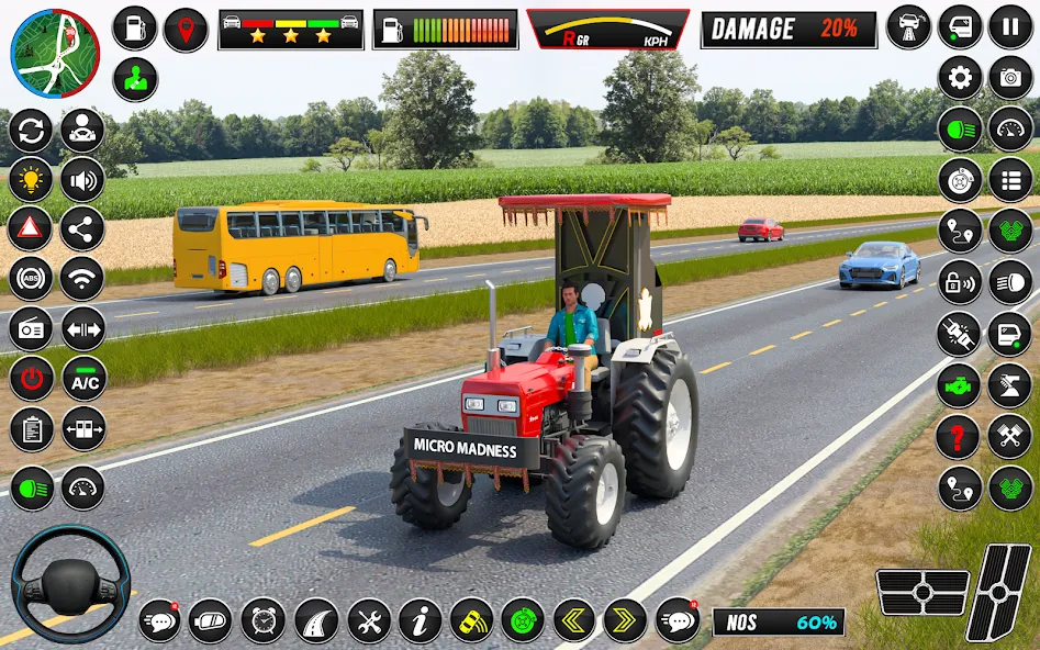 Скачать Indian Tractor Games Simulator [MOD: безлимитные деньги и топливо] — скриншот 5