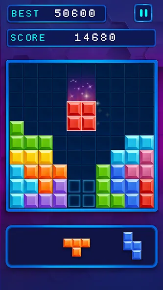 Скачать Block Puzzle: Popular Game [MOD: безлимитные подсказки и бонусы] на телефон — скриншот 1