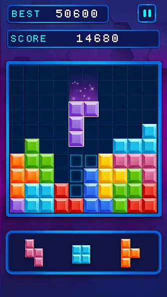 Скачать Block Puzzle: Popular Game [MOD: безлимитные подсказки и бонусы] на телефон — скриншот 2
