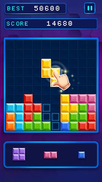 Скачать Block Puzzle: Popular Game [MOD: безлимитные подсказки и бонусы] на телефон — скриншот 4