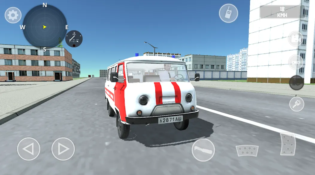 SovietCar: Simulator [MOD: безлимитные деньги и топливо] — Скачать бесплатно (APK) — скриншот 1