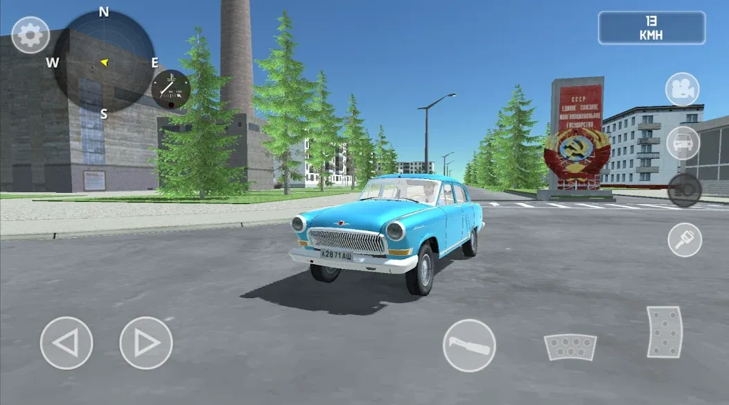SovietCar: Simulator [MOD: безлимитные деньги и топливо] — Скачать бесплатно (APK) — скриншот 2