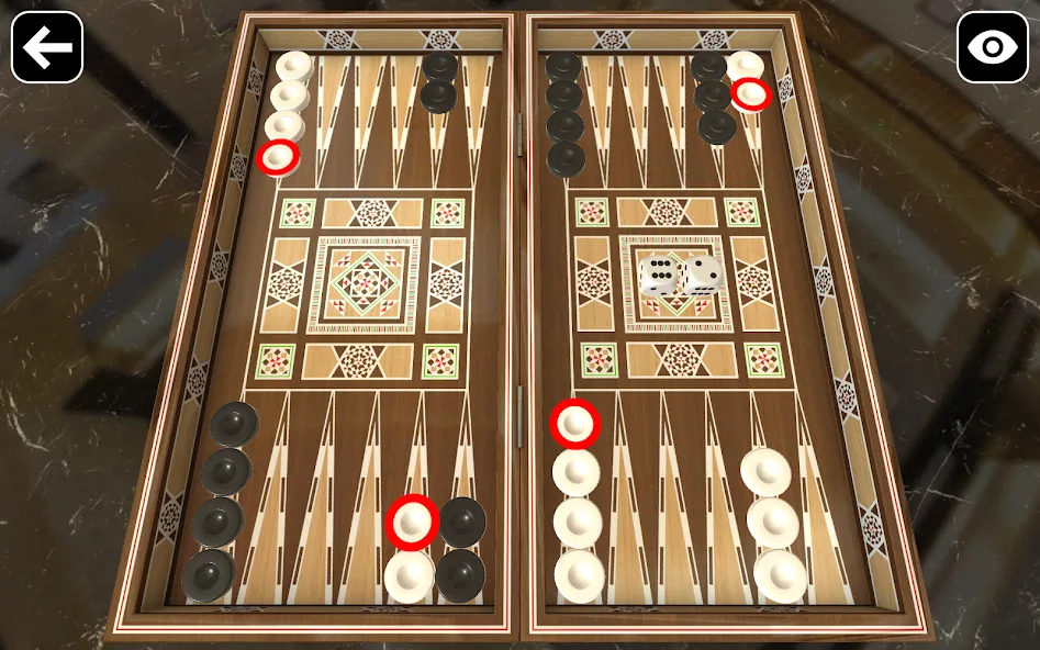 Original Backgammon [MOD: без рекламы и все функции открыты] на Андроид — скриншот 1