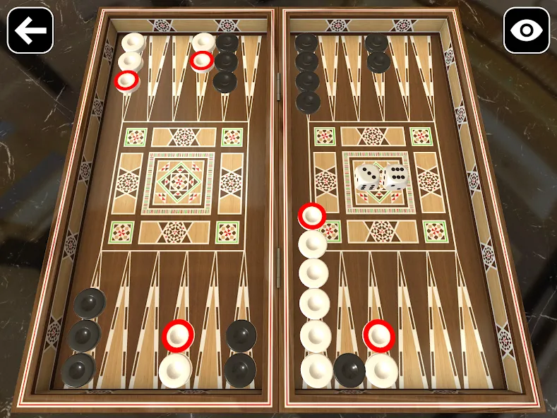 Original Backgammon [MOD: без рекламы и все функции открыты] на Андроид — скриншот 5