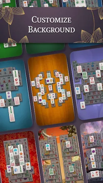 Взломанная Mahjong Solitaire [MOD: без рекламы и все уровни открыты] на Андроид — скриншот 5