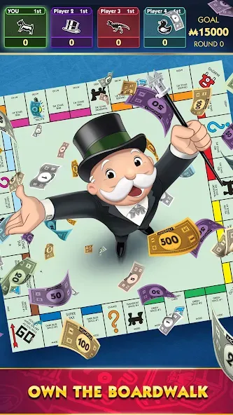 Скачать MONOPOLY Solitaire: Card Games [MOD: безлимитные монеты и разблокированы колоды] — скриншот 2