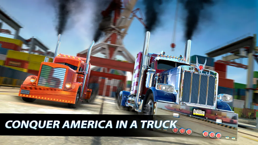 Big Rig Racing: Drag racing [MOD: безлимитные деньги и топливо] на Андроид — скриншот 5