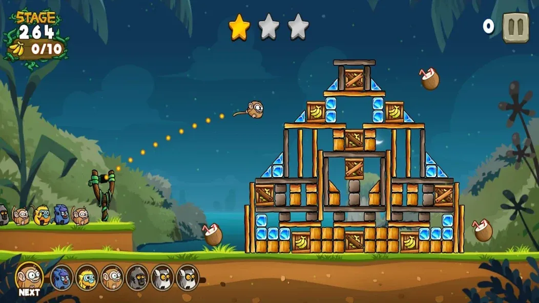 Catapult Quest [MOD: безлимитные монеты и открыты уровни] на Андроид — скриншот 1