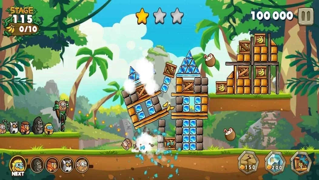 Catapult Quest [MOD: безлимитные монеты и открыты уровни] на Андроид — скриншот 2