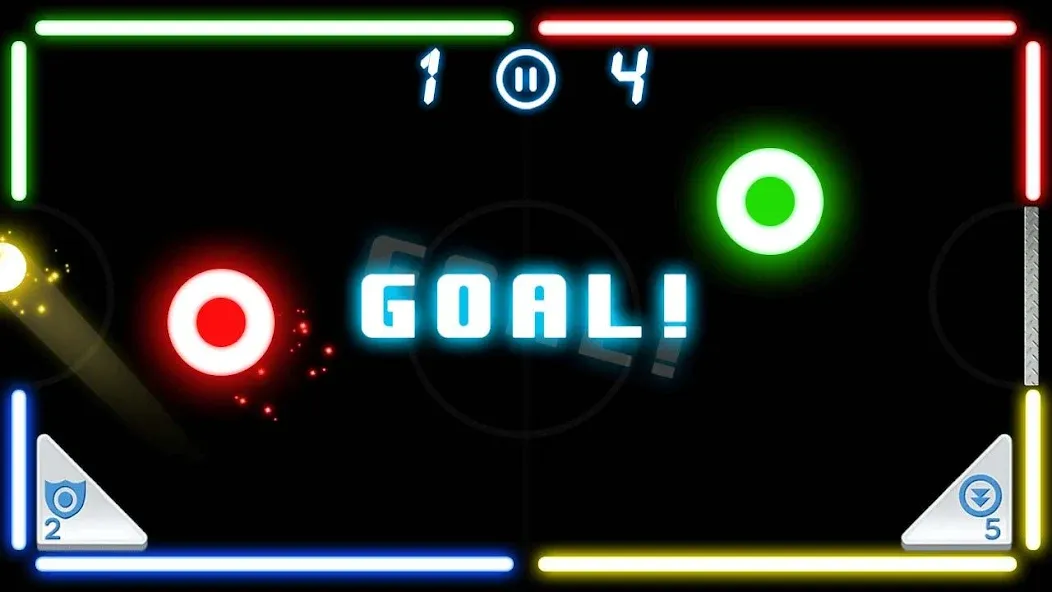 Air Hockey Challenge [MOD: безлимитные шайбы и усиленная клюшка] на Андроид — скриншот 2