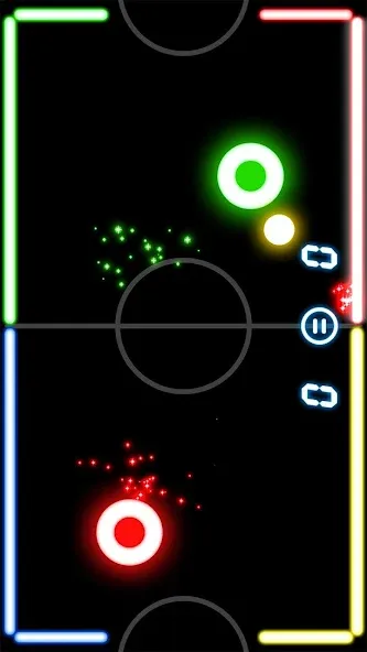 Air Hockey Challenge [MOD: безлимитные шайбы и усиленная клюшка] на Андроид — скриншот 4