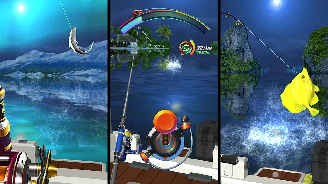Fishing Hook [MOD: безлимитные деньги и энергия] на Андроид — скриншот 2
