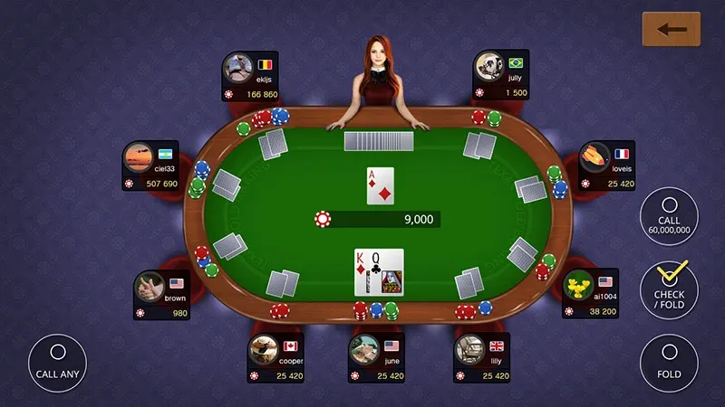 Texas holdem poker king [MOD: безлимитные фишки и все функции открыты] последняя версия — скриншот 3