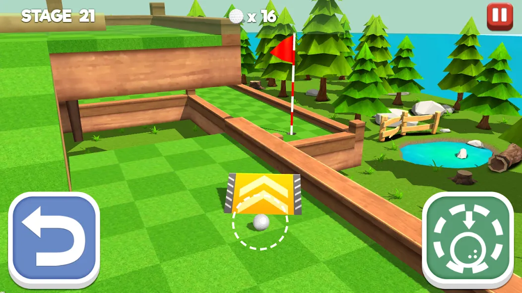 Putting Golf King [MOD: безлимитные мячи и открыты все уровни] последняя версия — скриншот 3