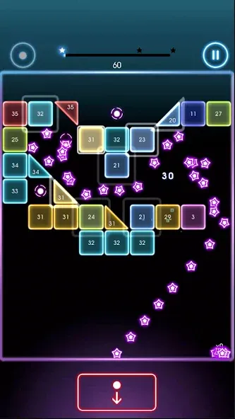 Скачать взлом Bricks Breaker Quest [MOD: безлимитные жизни и монеты] — скриншот 5