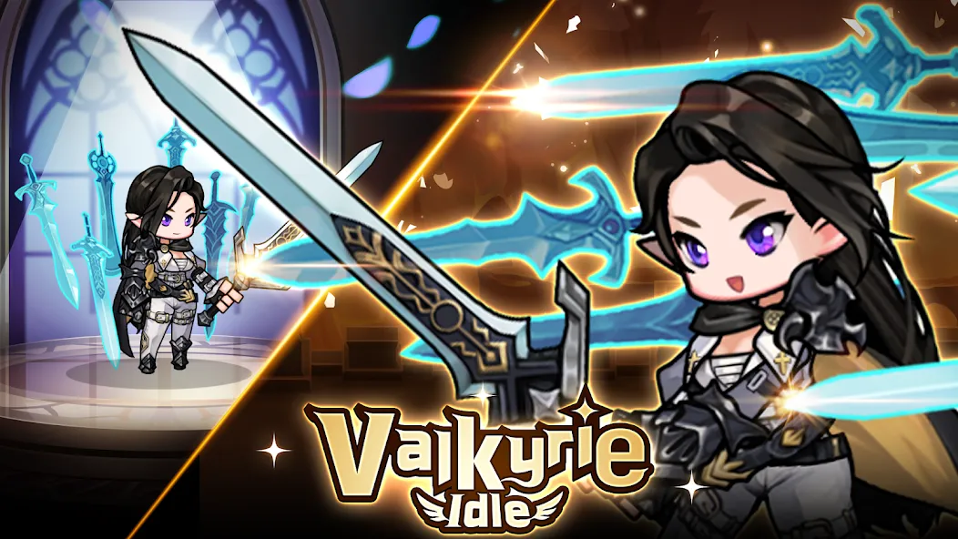 Valkyrie Idle [MOD: безлимитные ресурсы и усиленные герои] — Скачать бесплатно (APK) — скриншот 2