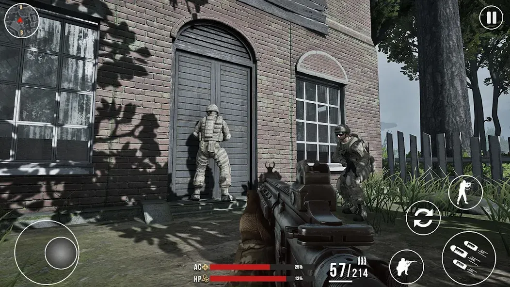 Modern Commando Warfare Combat [MOD: безлимитные боеприпасы и оружие] (Бесплатно / APK) — скриншот 1