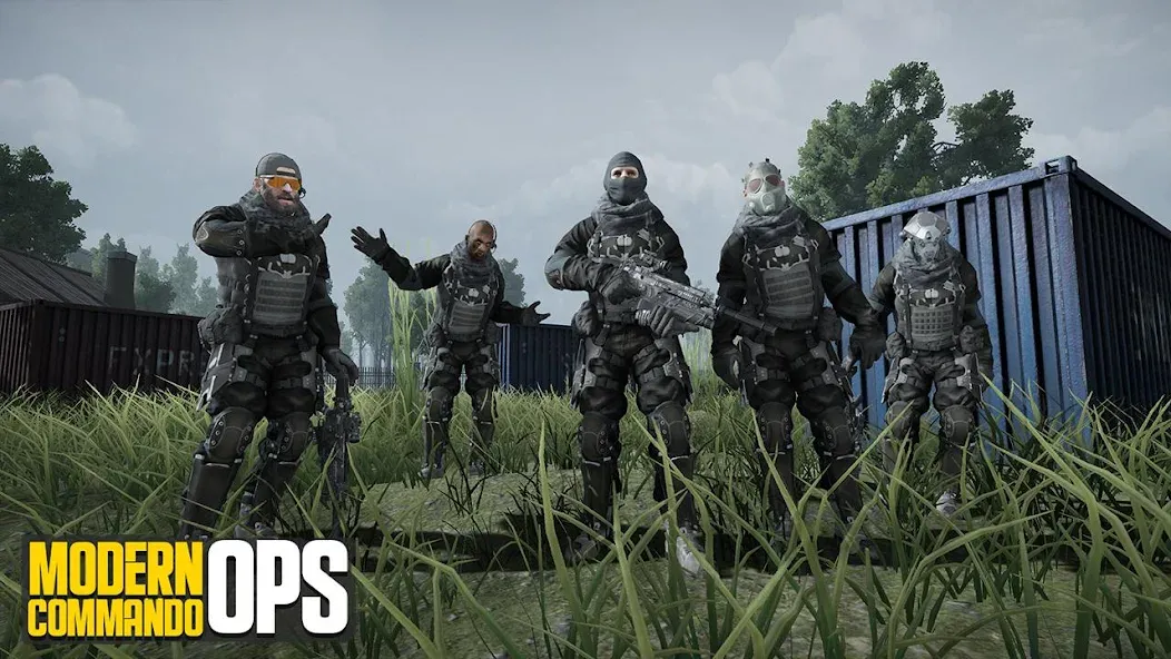 Modern Commando Warfare Combat [MOD: безлимитные боеприпасы и оружие] (Бесплатно / APK) — скриншот 3