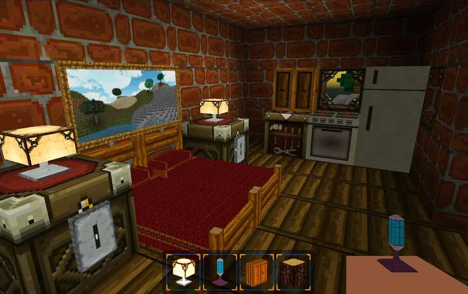 BlockBuild Craft a Dream World [MOD: безлимитные ресурсы и открыты все предметы] (Бесплатно / APK) — скриншот 1