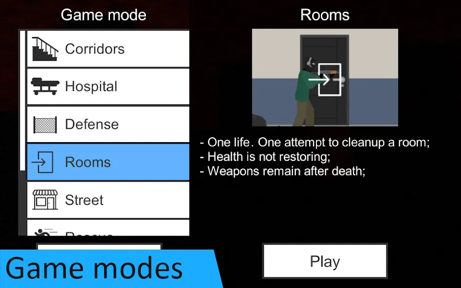 Flat Zombies: Defense&Cleanup [MOD: безлимитные деньги и патроны] (Бесплатно / APK) — скриншот 1