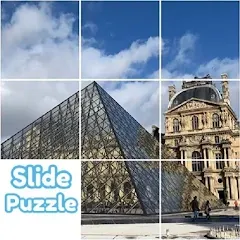 Скачать Slide Puzzle with your photo [MOD: без рекламы и все уровни открыты] на телефон