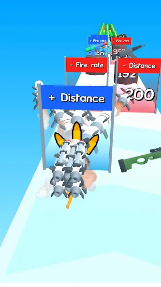 Взломанная Gun Head Run [MOD: много денег и боеприпасов] на Андроид — скриншот 5