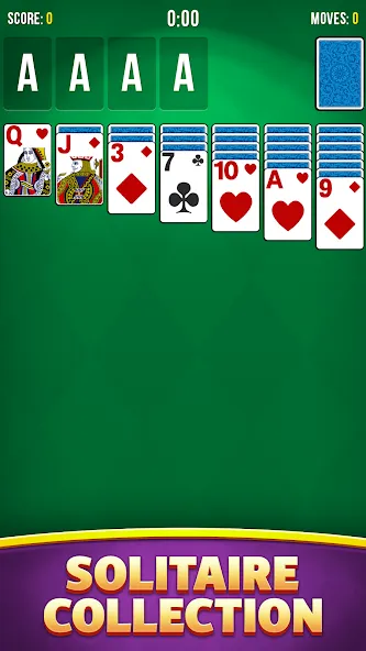 Скачать Solitaire Bliss Collection [MOD: разблокированы все пасьянсы и бонусы] на телефон — скриншот 1