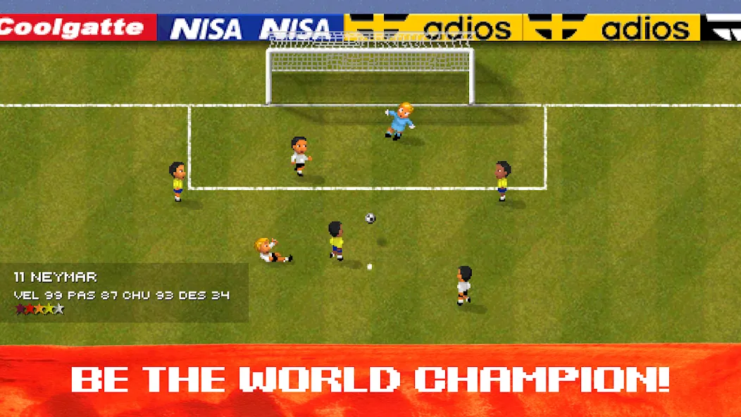 Скачать World Soccer Challenge [MOD: безлимитные деньги и энергия] — скриншот 1