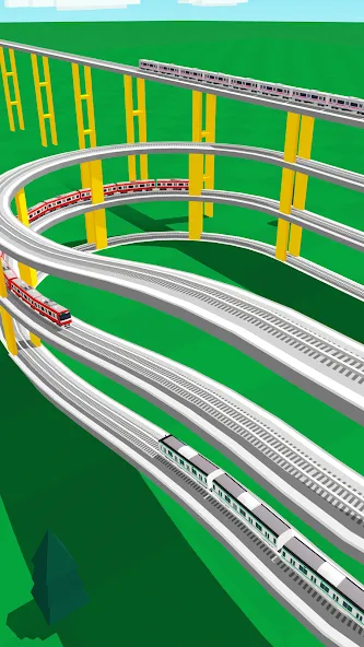 Train Go - Railway Simulator [MOD: безлимитные деньги и все поезда открыты] последняя версия — скриншот 5