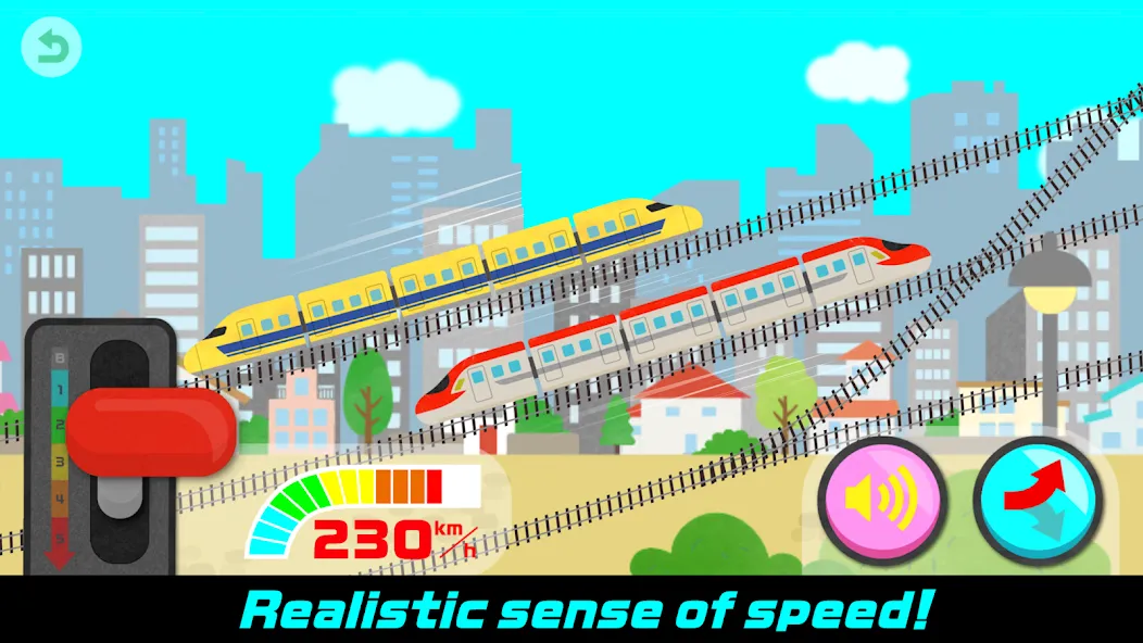 Train Roller Coaster [MOD: безлимитные деньги и все поезда открыты] последняя версия — скриншот 2