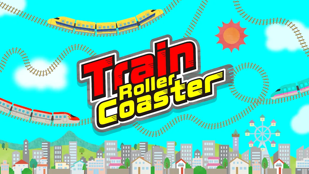 Train Roller Coaster [MOD: безлимитные деньги и все поезда открыты] последняя версия — скриншот 4