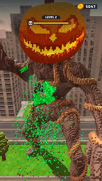 Взломанная Monster Demolition - Giants 3D [MOD: безлимитные деньги и ресурсы] на Андроид — скриншот 2