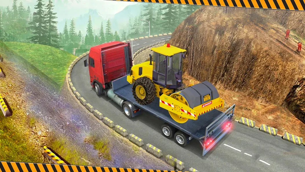 Взломанная Heavy Construction Simulator [MOD: безлимитные деньги и вся техника] на Андроид — скриншот 2
