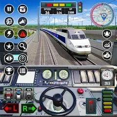 Скачать City Train Game 3d Train games [MOD: безлимитные деньги и топливо]
