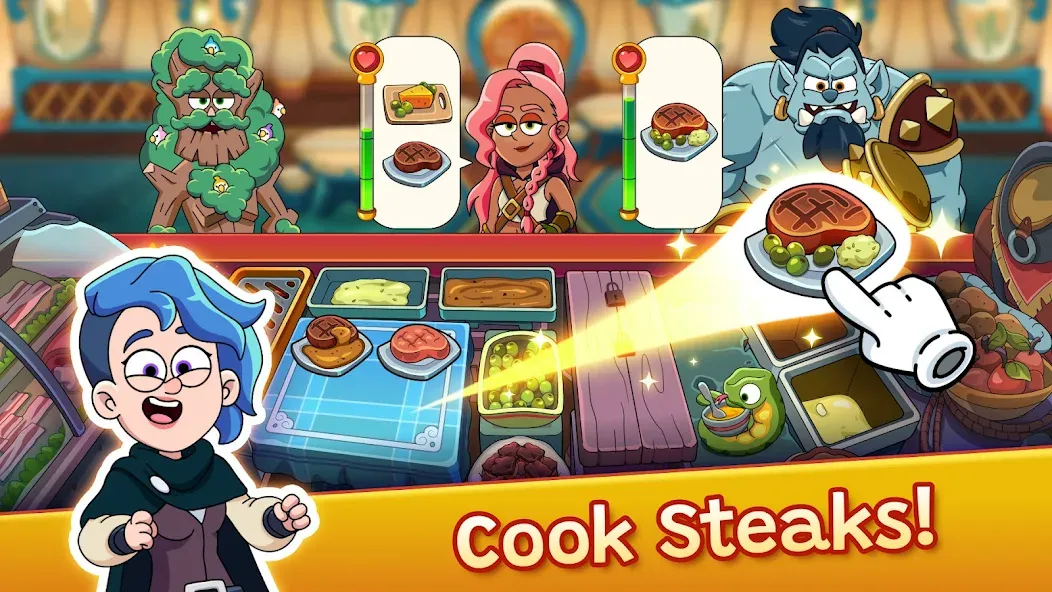 Potion Punch 2: Cooking Quest [MOD: безлимитные монеты и энергия] на Андроид — скриншот 2