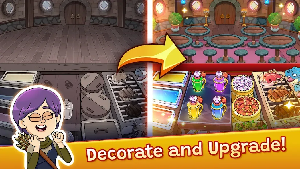 Potion Punch 2: Cooking Quest [MOD: безлимитные монеты и энергия] на Андроид — скриншот 5