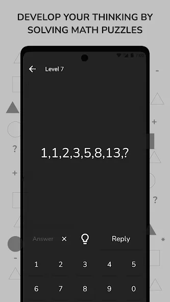 Math Puzzle & Brain Riddles [MOD: безлимитные подсказки и решения] (Бесплатно / APK) — скриншот 2