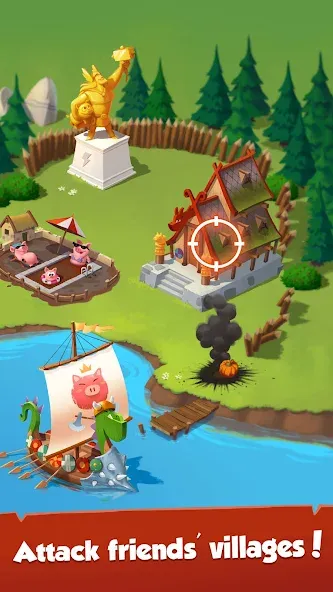 Coin Master [MOD: бесконечные монеты и бесплатные вращения] на Андроид — скриншот 3