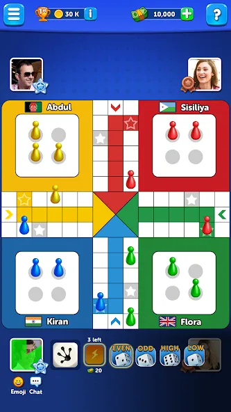 Скачать взлом Ludo Club - Fun Dice Game [MOD: безлимитные монеты и быстрые ходы] — скриншот 1