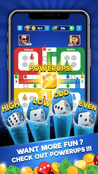 Скачать взлом Ludo Club - Fun Dice Game [MOD: безлимитные монеты и быстрые ходы] — скриншот 4