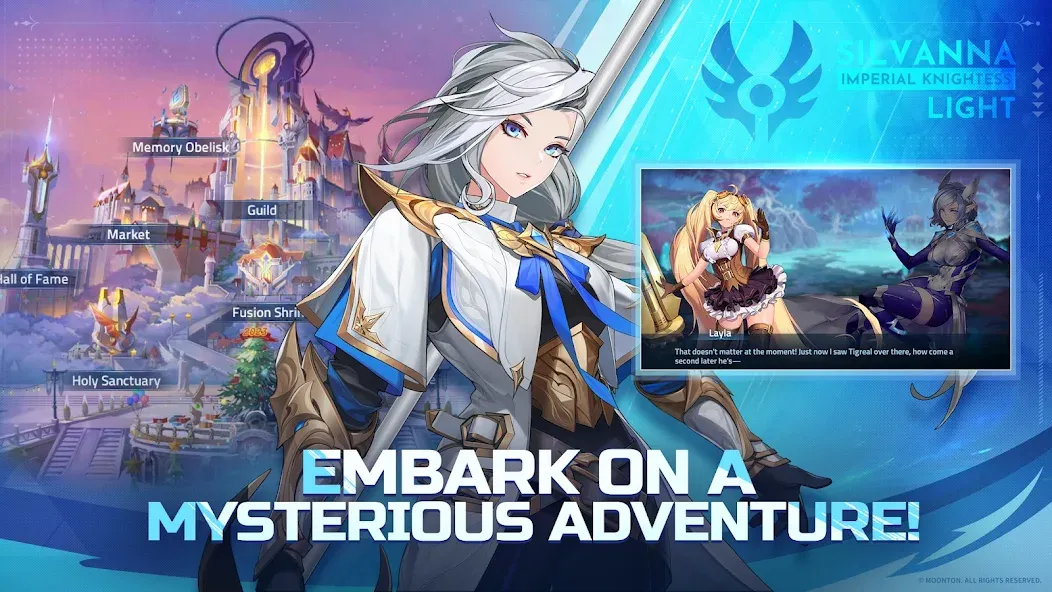Скачать взлом Mobile Legends: Adventure [MOD: безлимитные ресурсы и алмазы] — скриншот 1