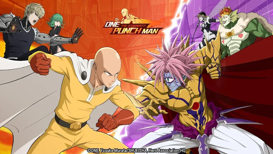 Взломанная One Punch Man - The Strongest [MOD: безлимитные деньги и алмазы] на Андроид — скриншот 1