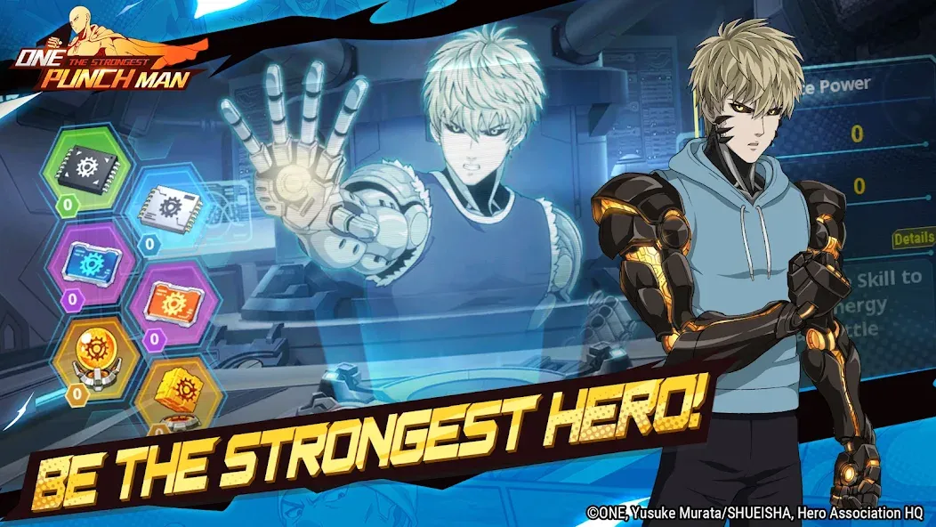 Взломанная One Punch Man - The Strongest [MOD: безлимитные деньги и алмазы] на Андроид — скриншот 5