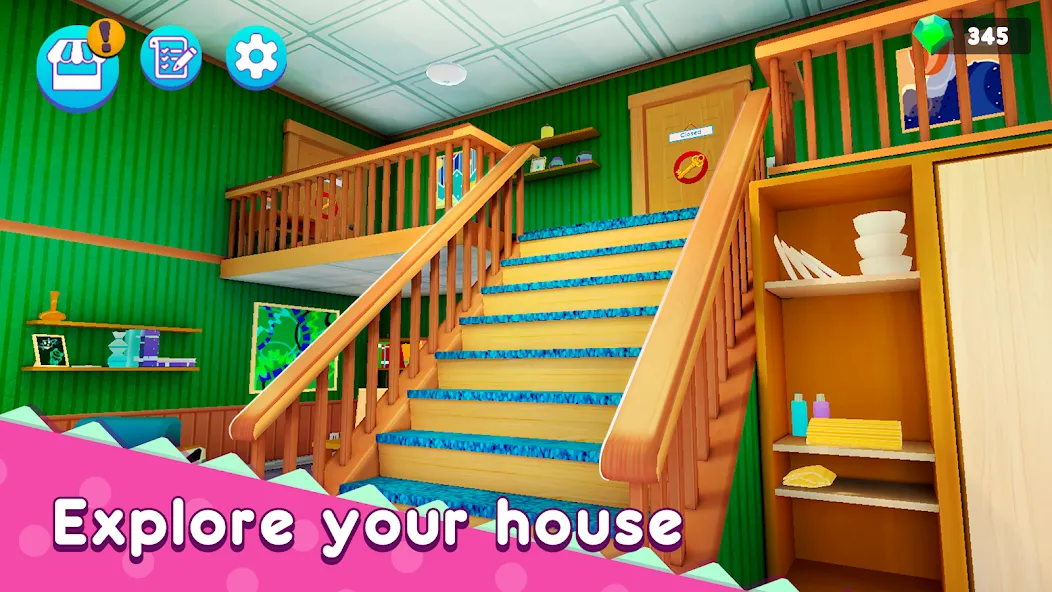 Скачать взлом Mother Simulator: Family life [MOD: безлимитные деньги и всё открыто] — скриншот 2